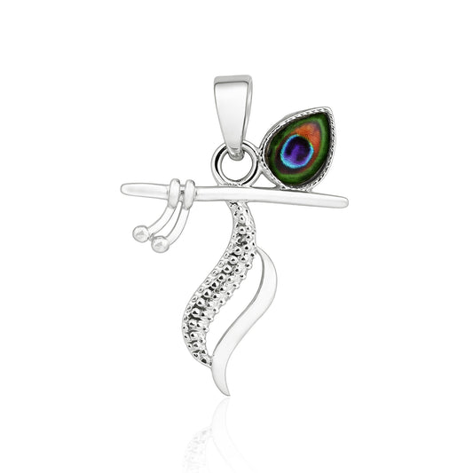 Divine Krishna Flute Pendant