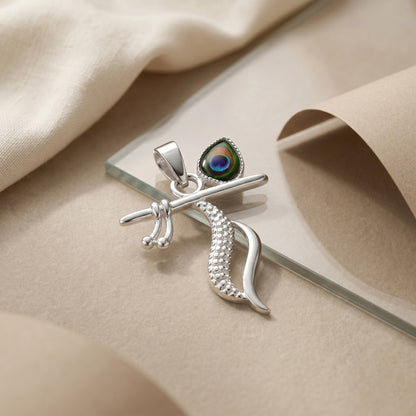 Divine Krishna Flute Pendant