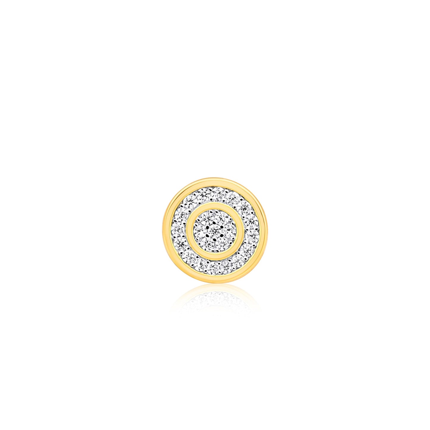 Circular Silver Studs