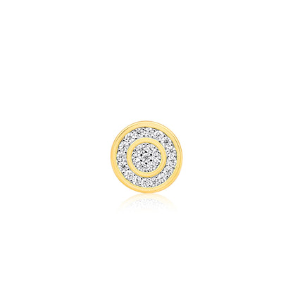 Circular Silver Studs