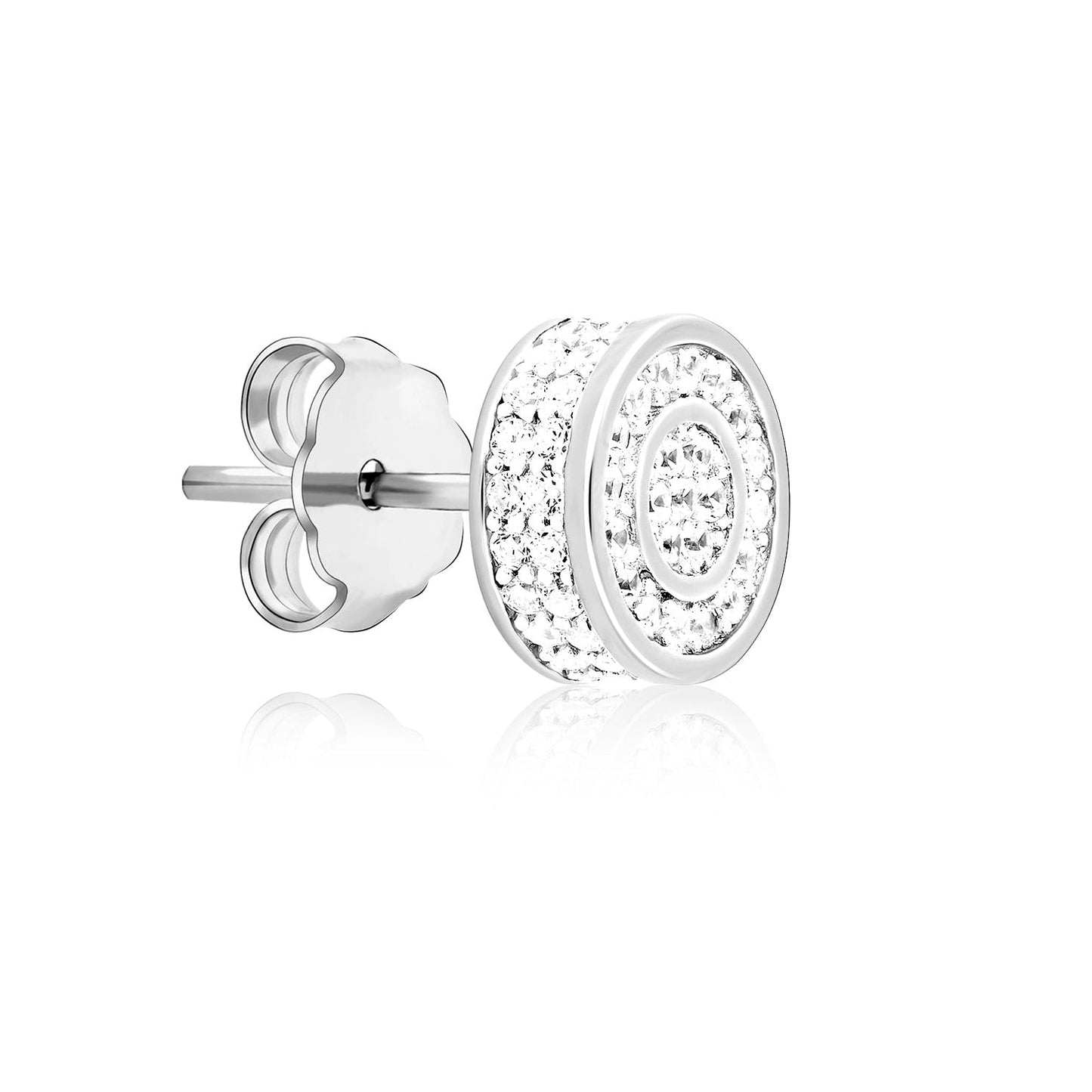 Circular Silver Studs