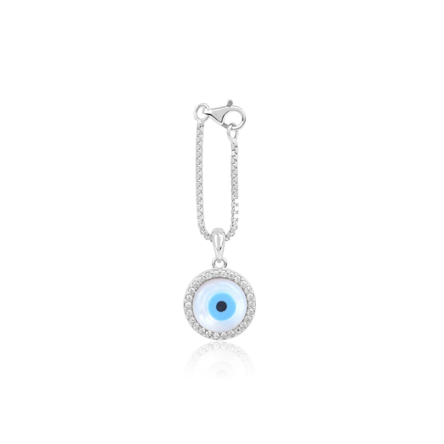Circular Evil Eye Charm