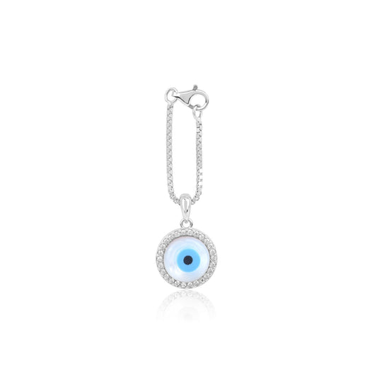 Circular Evil Eye Charm