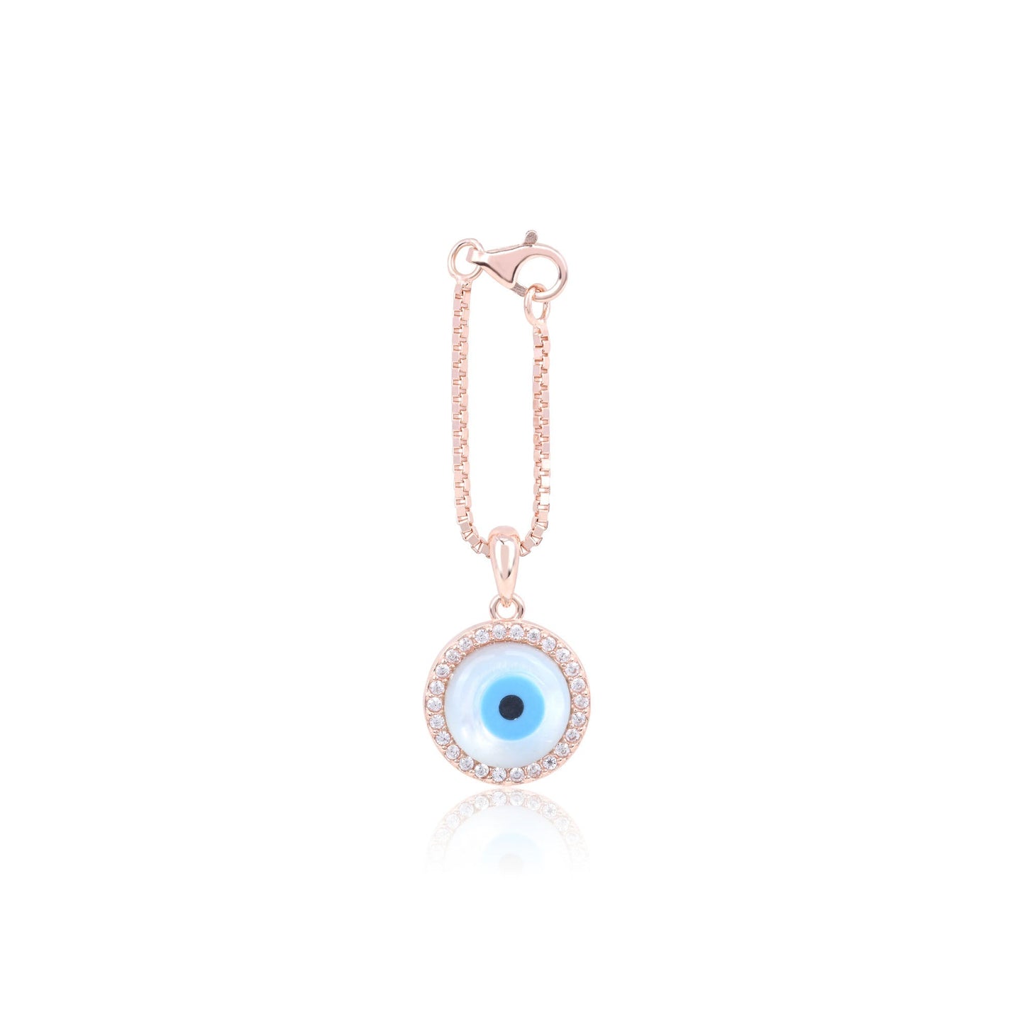 Circular Evil Eye Charm