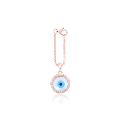 Circular Evil Eye Charm