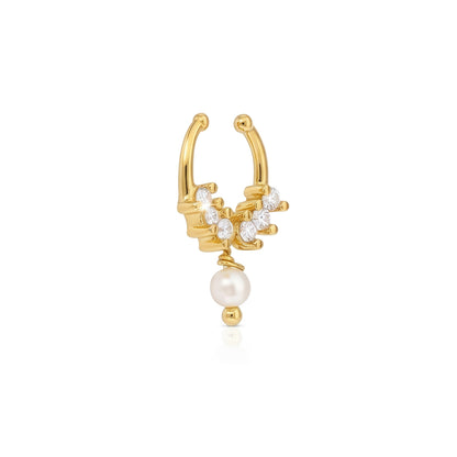 Pearl Drop Septum Nose Ring