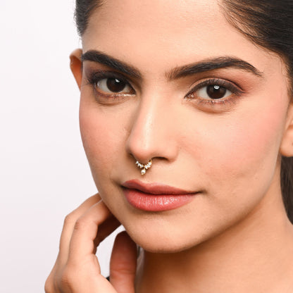 Pearl Drop Septum Nose Ring