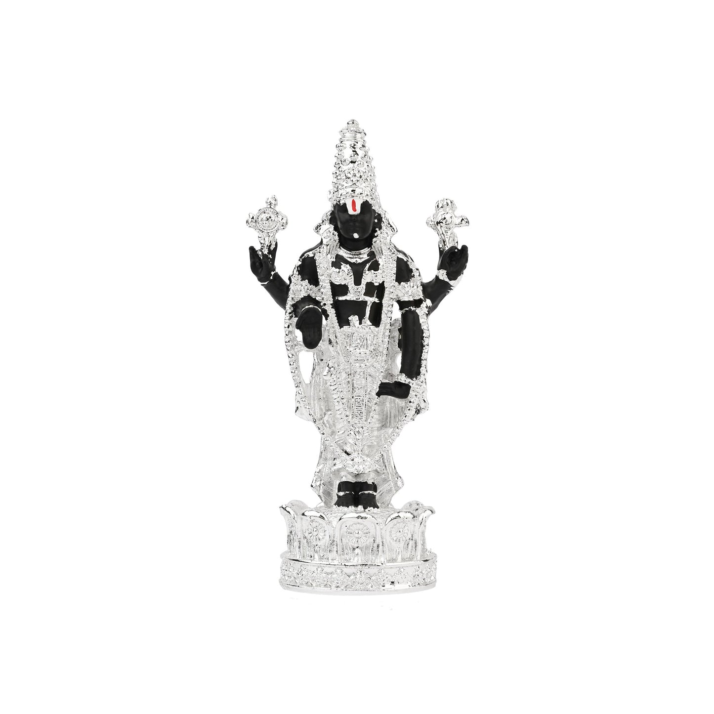 999 Silver Plated Balaji Idol
