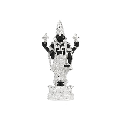999 Silver Plated Balaji Idol