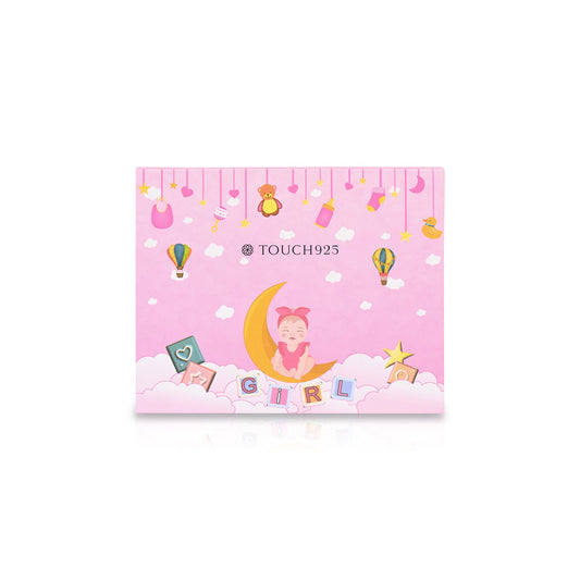 999 Silver Welcome Baby Girl Coin Box