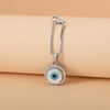 Circular Evil Eye Charm