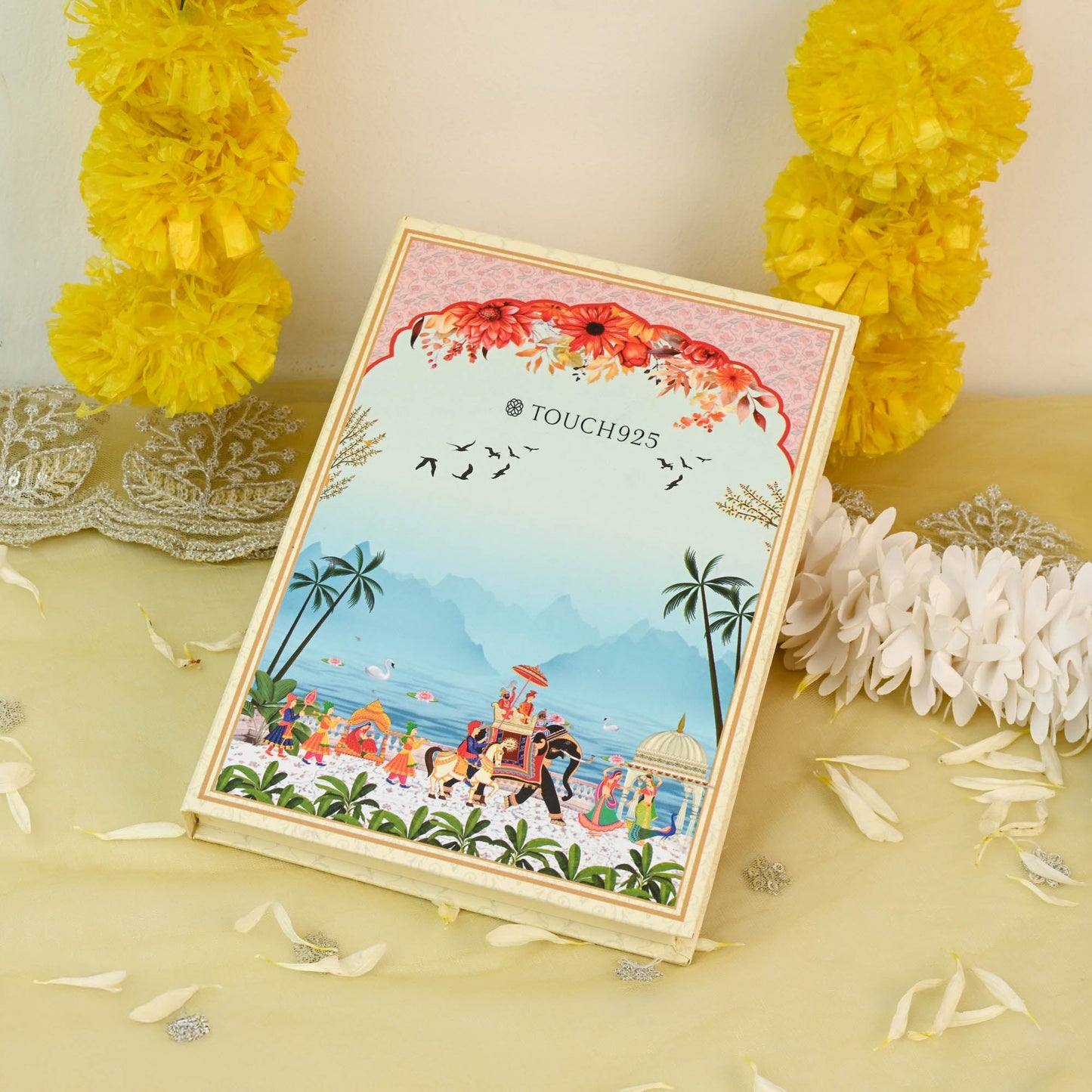 Satya Padi Wedding 999 Silver Coin Box (7 Coins)