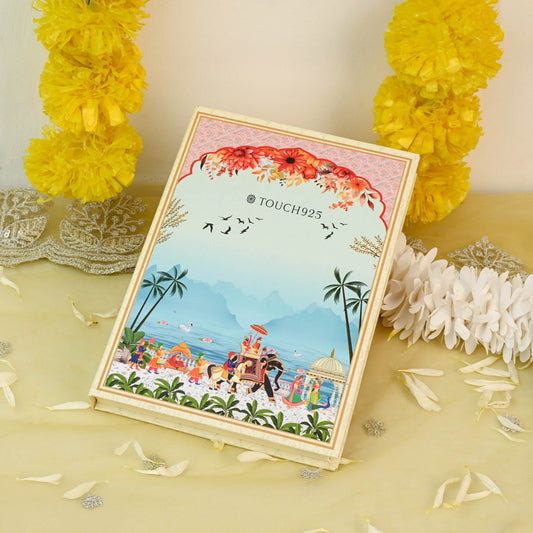 Satya Padi Wedding 999 Silver Coin Box (7 Coins)